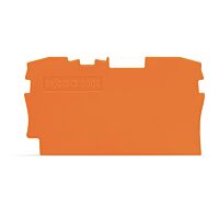 WAGO Bočnice 2004-1292 koncová a separátor 1 mm, oranžová