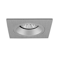 PANLUX Svítidlo HPD-HR50/AL 50W GU5,3 12V halogenové podhledové pevné IP20 hliník broušený