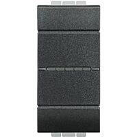 BTICINO Spínač L4055AN 1 modul antracit