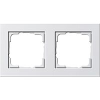 Rámeček GIRA 021222 dvoj.bílý mat