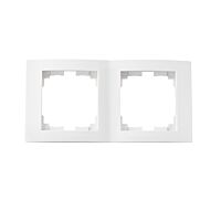 KANLUX MOWION Rámeček LOGI 2násobný, 81x152mm, IP20, bílá