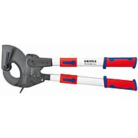 KNIPEX 95 32 060 Nůžky na kabely s teleskopickými rukojeťmi- ráčnové