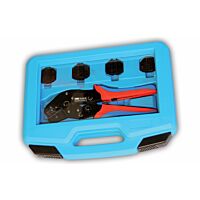 NG TOOL Kleště NL 246 255 lisovací pro oka, spojky a koncovky + kufr, čelisti