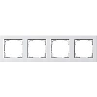 Rámeček GIRA 021429 čtyřn. bílý lesklý