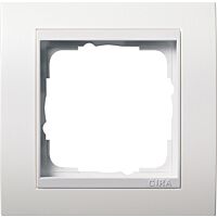 Rámeček GIRA 0211327 jedn.matná bílá