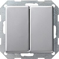 Spínač GIRA 0128203 E22 alu