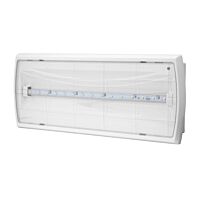 MODUS Svítidlo nouzové TIGER 3W LED 340 lm STANDARD IP22 1h , stále svítící / svítící při výpadku, test. tlačítko, opálový kryt