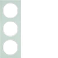 Rámeček BERKER 10132209 R.3 troj. bílá