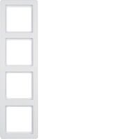 Rámeček BERKER 10146089 Q.1 čtyřnásobný