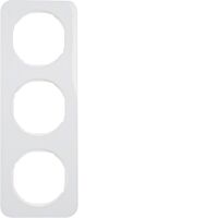 Rámeček BERKER 10132189 troj. bílá