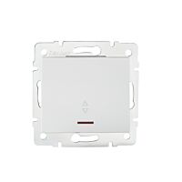 KANLUX MOWION Spínač LOGI LED schodišťový, 250 VAC, pod omítku, 71x71mm, IP20 bílá