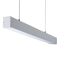 KANLUX Svítidlo LED ALIN 4LED 1240mm závěs 220V T8 G13 IP20 stříbrná