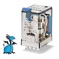 FINDER Relé 55.34.9.024.0040, 4P/7A, 24V DC