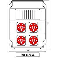 Skříň SEZ ROS-11/x-01