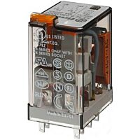 FINDER Relé 553282300054, DIN, 2P/10A, 230V AC