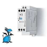 FINDER Časové relé 83.62.0.240.0000, 2P/8A, 24-240V AC/DC