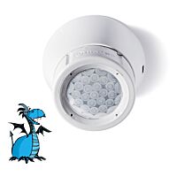 FINDER Čidlo 18.21.8.230.0300 pohybové a prezenční, 1Z/10 A, 230 V AC, na strop, IP40 360°