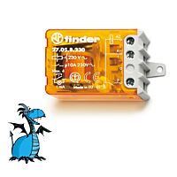 FINDER Krokový spínač 27.05.8.230.0000, 2Z/10A, 230V AC, 4 kroky