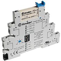 FINDER Vazební člen 38.21.0.024.9024, 1Z/2A/24V DC, 24V AC/DC