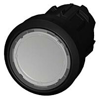SIEMENS Tlačítko, 22 mm, kulaté, plast, čirá, knoflík stiskací