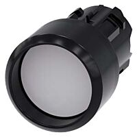 SIEMENS Tlačítko, 22 mm, kulaté, plast, bílé, čelní kroužek
