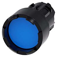 SIEMENS Tlačítko, 22 mm, kulaté, plast, modré, čelní kroužek