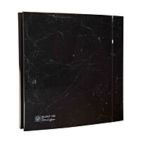 SILENT 100 Design Marble black CZ IP45