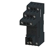 SIEMENS Patice zásuvná pro montáž PT-relé 2 CO