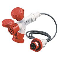 GEWISS Rozbočka GW64055 16A 4P/400V IP67