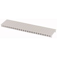 EATON Záslepka BS 12TE lámatelná pro výřezy 45mm, 12 modulů TE, šedá
