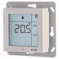 EATON Termostat CRCA-00/12 RF dotykový s vlhkoměrem 10-95% IP20 bílá