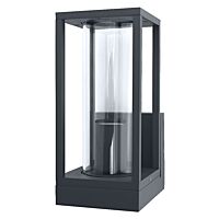 LEDVANCE Pouzdro hliníkové se skleněným difuzorem ENDURA CLASSIC FRAME WALL E27 DG