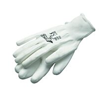 CIMCO Ochranné pracovní rukavice SKINNY SOFT WHITE, velikost 8 (1 pár)
