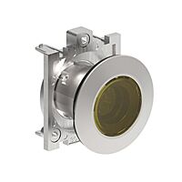 Signálka ?30mm zapuštěná , kovová, žlutý