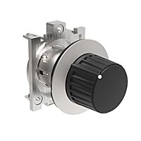 Otočný ovladač kruhový ?30mm zapuštěná