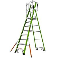 LITTLE GIANT Žebřík SAFETY CAGE 8' W plošinový, výška stání 226 cm