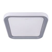 IDEUS Svítidlo LED ARIEL 48W 2880lm 3000-6500K Plafoniera IP44 stříbrná