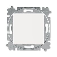 ABB LEVIT Ovladač 2CHH599145A6068 zapínací ř. 1/0, se svorkou N, s krytem, s drápky, perleťová/ledová bílá