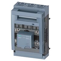SIEMENS Pojistkový odpínač velikost 1, 3pól. provedení se signalizací stavu pojistek EFM10, AC 230÷690 V, pro montáž na přípojnice, rozteč 60mm, třmenové svorky typ 3NP1143-1BC22