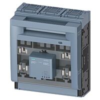 SIEMENS Pojistkový odpínač velikost 3, 3pól. provedení se signalizací stavu pojistek EFM10, AC 230÷690 V, pro montáž na montážní desku, šroubové svorky typ 3NP1163-1DA12