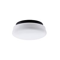 OSMONT Svítidlo RANA IN-22BTH1/K01 C 60Wx2 E27 ø 290mm přisazené IP44 černá