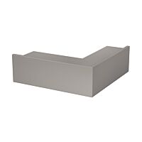 OBO BETTERMANN Vnější roh, pro kanál WDK, 348x130x100, kamenná šeď, Polyvinylchlorid, PVC typ WDK A100130GR