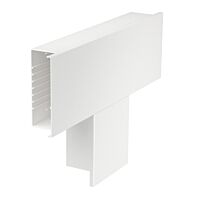 OBO BETTERMANN Díl T, pro kanál WDK, 600x230x100, dopravní bílá Polyvinylchlorid, PVC typ WDK T100230VW