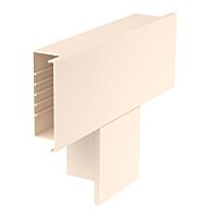 OBO BETTERMANN Díl T, pro kanál WDK, 400x170x80, krémová bílá Polyvinylchlorid, PVC typ WDK T80170CW