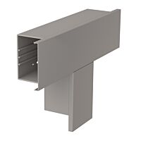 OBO BETTERMANN Díl T, pro kanál WDK, 400x130x100, kamenná šeď, Polyvinylchlorid, PVC typ WDK T100130GR