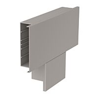 OBO BETTERMANN Díl T, pro kanál WDK, 400x210x80, kamenná šeď, Polyvinylchlorid, PVC typ WDK T80210GR