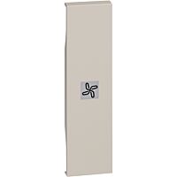 BTICINO Krytka LIVING NOW symbol větrání 1modul plast béžová