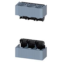 SIEMENS Kryty připojovacího prostoru velikost 00, pro 3pól. provedení, se zvýšenou ochranou ze zadní strany, sada horní a dolní kryt typ 3NP1933-1CD00