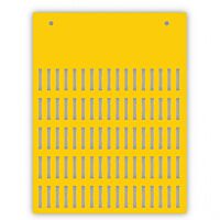 Štítek zásuvný (pro dutinku) KCPM-Y 4x23