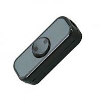 KOPP Spínač šňůrový průběžný 10A černý